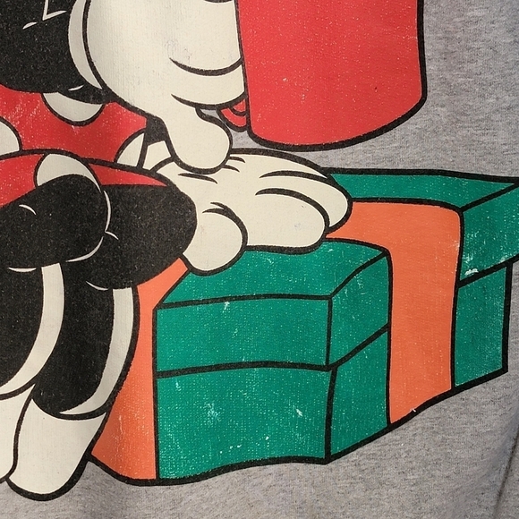 Vintage Disney | Minnie Mouse Christmas Sweatshirt Size Large - Picture 4 of 7